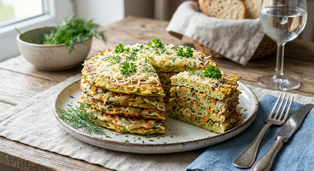 Кабачковый тортик